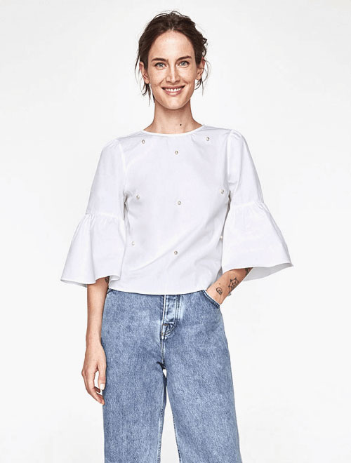 Snakeskin Bermuda Shorts